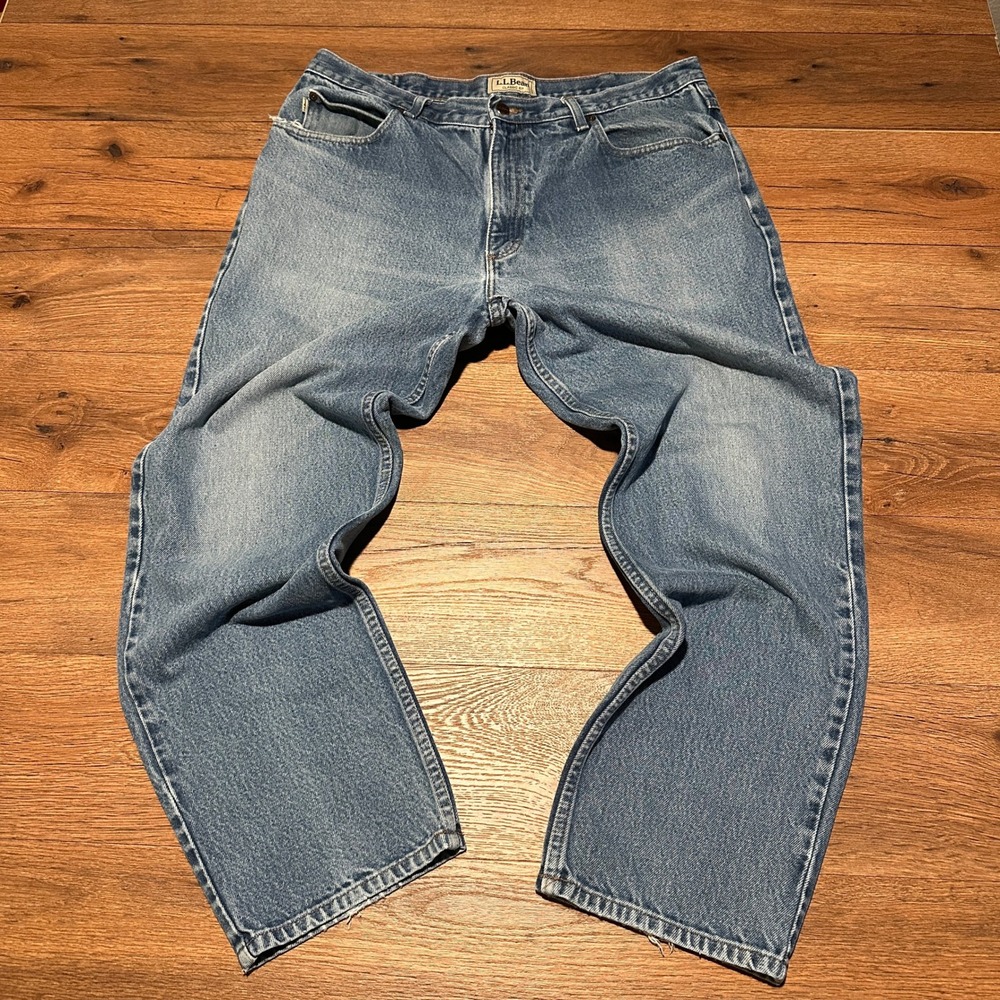 L.L. Bean Blue Classic Fit Jeans Mens 38x30